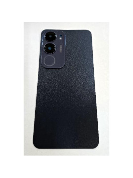 Tapa trasera o tapa bateria negra para Vivo Y19s con cubierta de camara