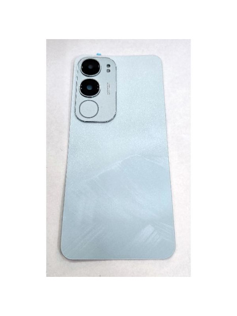 Tapa trasera o tapa bateria azul para Vivo Y19s con cubierta de camara