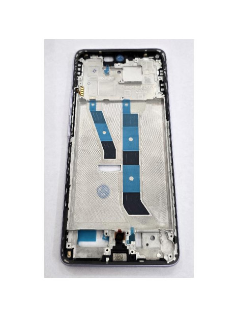 Carcasa o marco central morado para Xiaomi Poco M8 5G