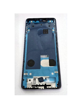 Carcasa o marco central morado para Xiaomi Poco M8 5G