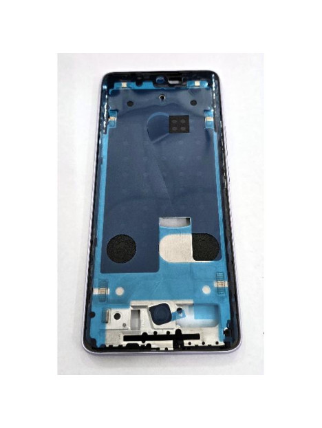 Carcasa o marco central morado para Xiaomi Poco M8 5G