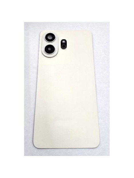 Tapa trasera o tapa bateria dorada para TCL NxtPaper 70 Pro 4G con cubierta de camara
