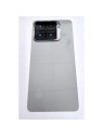 Tapa trasera o tapa bateria gris para ZTE Blade A56 con cubierta de camara