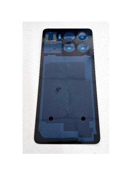 Tapa trasera o tapa bateria gris para ZTE Blade A56 con cubierta de camara