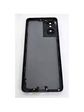 Tapa trasera o tapa bateria negra para TCL 50 SE con cubierta de camara