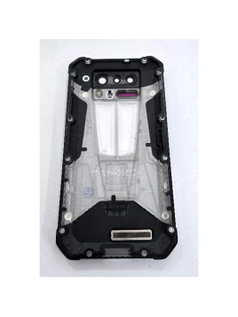Carcasa o marco central negro para Unihertz 8849 Tank 4 5G