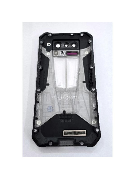 Carcasa o marco central negro para Unihertz 8849 Tank 4 5G