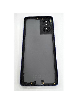 Tapa trasera o tapa bateria azul para TCL 50 SE con cubierta de camara