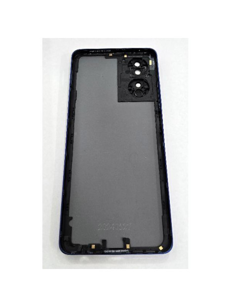 Tapa trasera o tapa bateria azul para TCL 50 SE con cubierta de camara