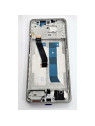 Pantalla para Xiaomi Redmi Note 15 4G mas tactil negro con marco plata compatible TFT