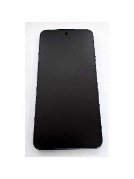 Pantalla para TCL NxtPaper 70 Pro 4G mas tactil negro con marco azul calidad premium
