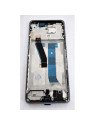 Pantalla para Xiaomi Redmi Note 15 4G mas tactil negro con marco azul compatible TFT