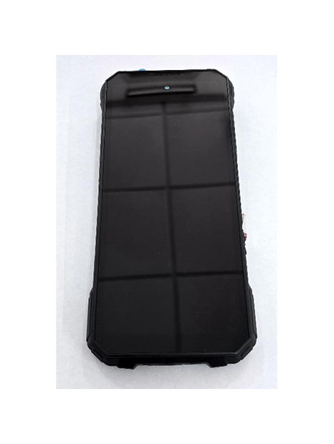 Pantalla para Doogee V Max Play 5G mas tactil negro con marco negro calidad premium
