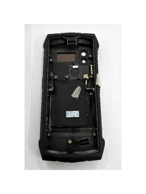 Tapa trasera o tapa bateria azul para Doogee Smini mas cubierta de camara