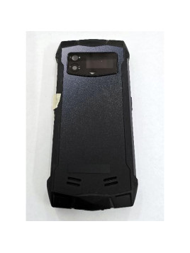 Tapa trasera o tapa bateria azul para Doogee Smini mas cubierta de camara