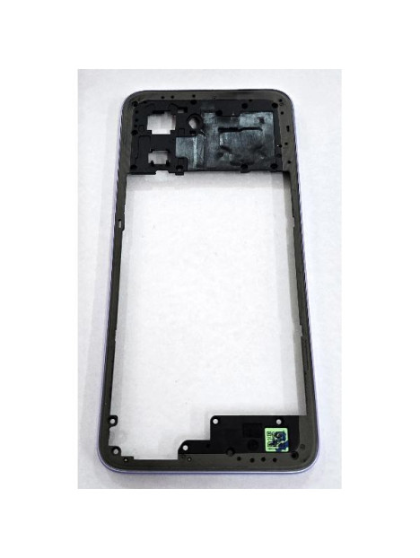 Carcasa o marco central morado para Xiaomi Redmi 15 4G Xiaomi Redmi 15 5G