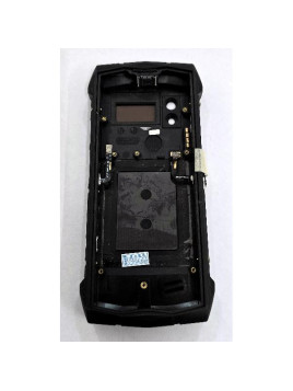 Tapa trasera o tapa bateria morada para Doogee Smini con cubierta de camara