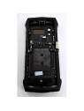 Tapa trasera o tapa bateria morada para Doogee Smini con cubierta de camara