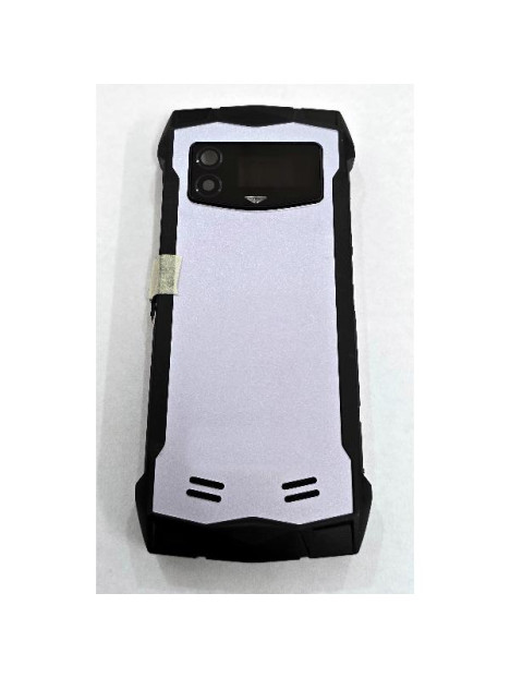 Tapa trasera o tapa bateria morada para Doogee Smini con cubierta de camara