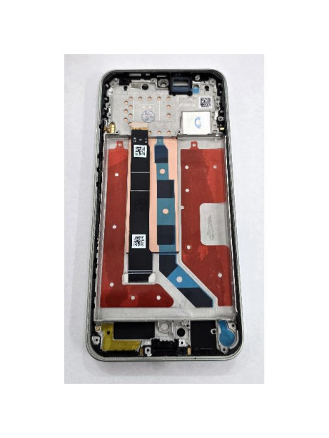 Pantalla para Honor Magic 8 Lite 5G mas tactil negro con marco verde compatible TFT