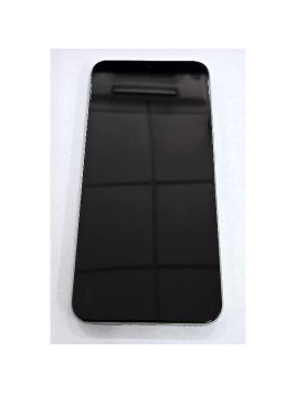 Pantalla para Honor Magic 8 Lite 5G mas tactil negro con marco verde compatible TFT