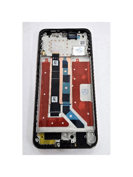 Pantalla para Honor Magic 8 Lite 5G mas tactil negro con marco dorado compatible TFT
