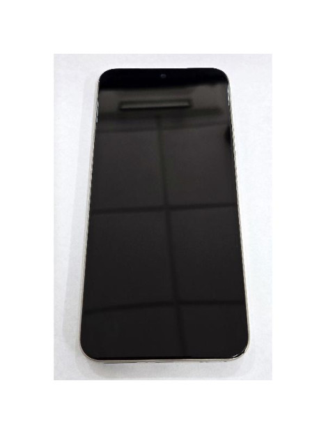 Pantalla para Honor Magic 8 Lite 5G mas tactil negro con marco marron compatible TFT