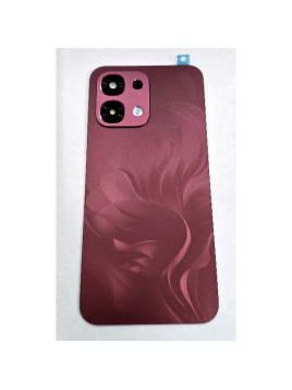 Tapa trasera o tapa bateria rosa para Oppo A6 Pro 5G con cubierta de camara