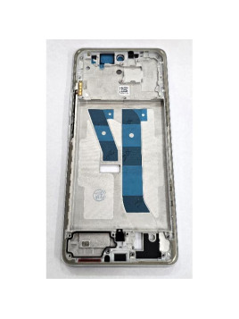 Carcasa o marco frontal plata para Xiaomi Redmi Note 15 4G