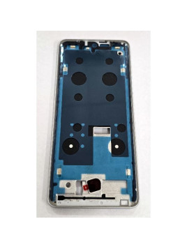 Carcasa o marco frontal plata para Xiaomi Redmi Note 15 4G
