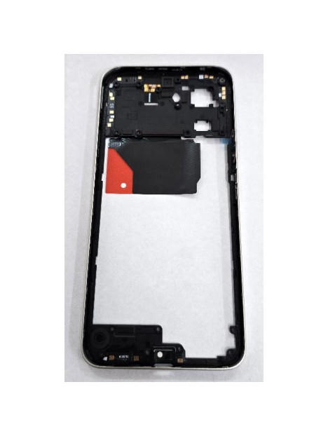 Carcasa o marco central dorado para Xiaomi Redmi 15 4G Xiaomi Redmi 15 5G