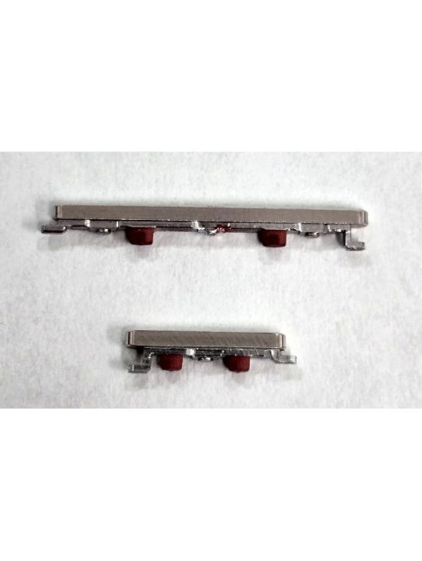 Set de 2 botones laterales dorados para Vivo X100 Pro 5G calidad premium