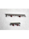 Set de 2 botones laterales platas para Vivo X100 Pro 5G calidad premium