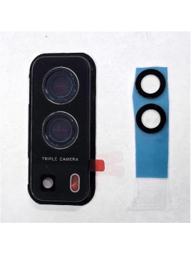 Cristal de camara para Vivo Y52 5G V2053 con cubierta negra calidad premium