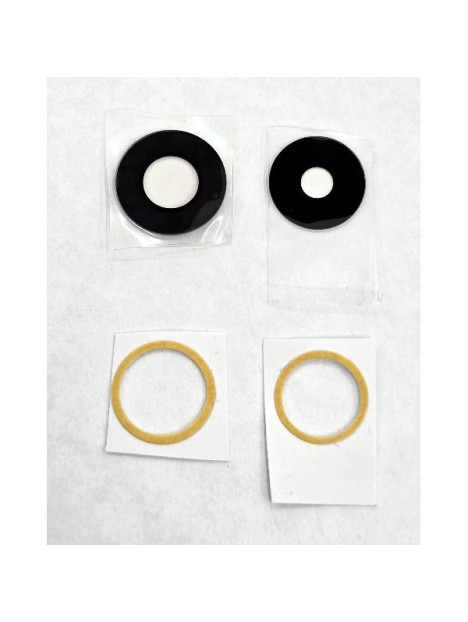 Set de 2 cristales de camara para Motorola Moto G56 5G calidad premium