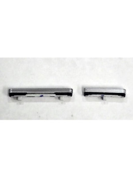 Set de 2 botones laterales blancos para Samsung Galaxy S26 S942B calidad premium