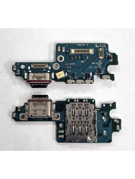 Flex puerto de carga mas lector sim y microfono para Samsung Galaxy S26 S942B calidad premium