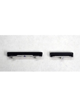 Set de 2 botones laterales negros para Samsung Galaxy S26 S942B calidad premium