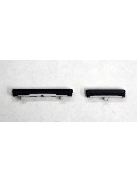 Set de 2 botones laterales negros para Samsung Galaxy S26 S942B calidad premium