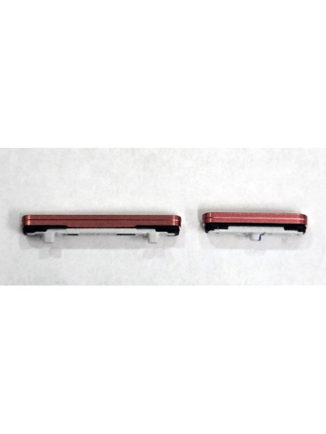 Set de 2 botones laterales rojos para Samsung Galaxy S26 S942B calidad premium