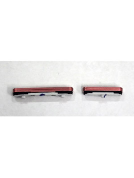 Set de 2 botones laterales rojos para Samsung Galaxy S26 Plus S947B calidad premium