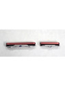 Set de 2 botones laterales rojos para Samsung Galaxy S26 Plus S947B calidad premium