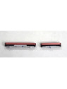 Set de 2 botones laterales rojos para Samsung Galaxy S26 Ultra S948B calidad premium