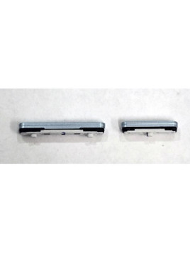 Set de 2 botones laterales azul claro para Samsung Galaxy S26 Plus S947B calidad premium
