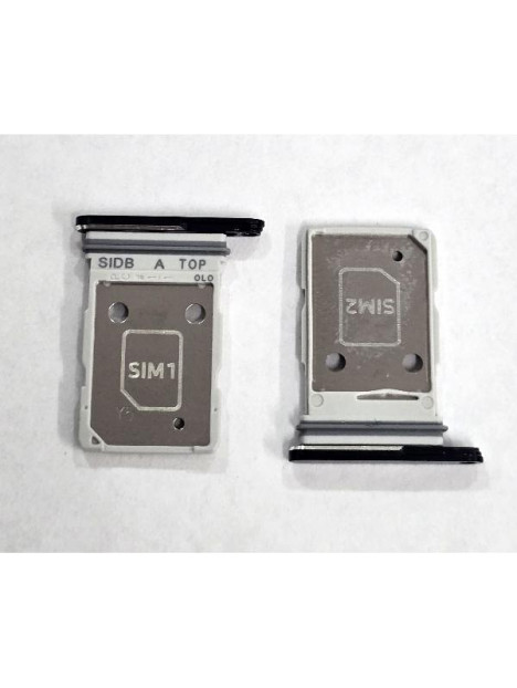Soporte o bandeja sim negra Dual sim para Samsung Galaxy S26 S942B Samsung Galaxy S26 Plus S947B calidad premium