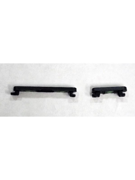 Set de 2 botones laterales negros para Honor 400 Smart 4G calidad premium