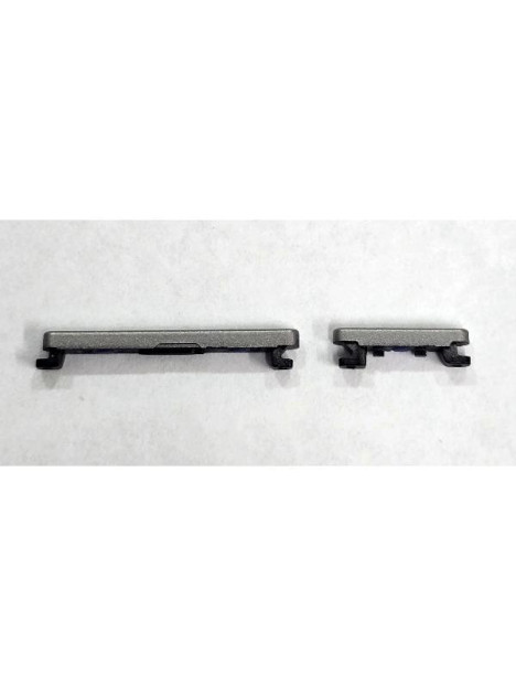 Set de 2 botones laterales plata para Honor 400 Pro calidad premium