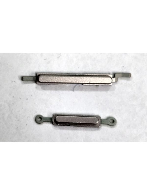 Set de 2 botones laterales dorados para Honor 400 Smart 4G calidad premium