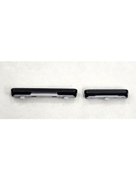 Set de 2 botones laterales negros para Samsung Galaxy S26 Ultra S948B calidad premium