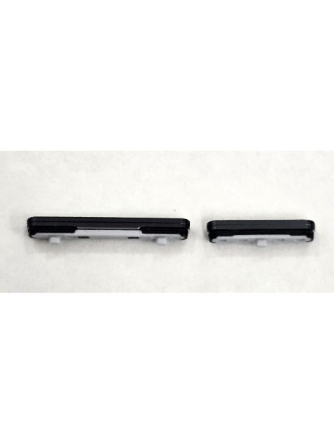 Set de 2 botones laterales negros para Samsung Galaxy S26 Ultra S948B calidad premium